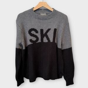 Wooden Ships Paola Buendia Sweater Ski Wool Mohair Blend Sweater Size S/M